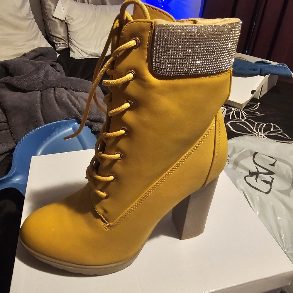 Laced Up Boot